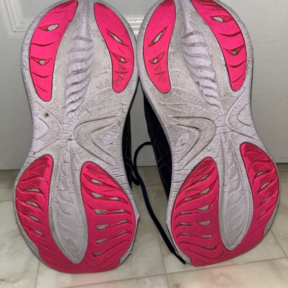 Asics GEL-CUMULUS 25 Deep Ocean/Lilac Hint size 10 - Picture 4 of 4